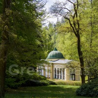 Pavillon der Waldquelle in Marienbad