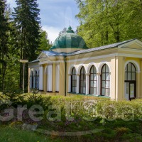 Pavillon der Waldquelle in Marienbad