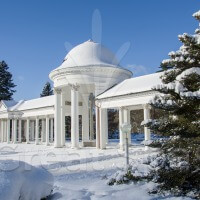 Pavillon der Karolinaquelle in Marienbad